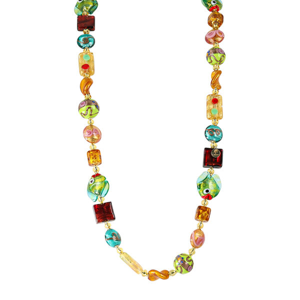 IL MURANO DI FRANCESCA - Venezia Mehrfarbiger Halskette 76 cm
