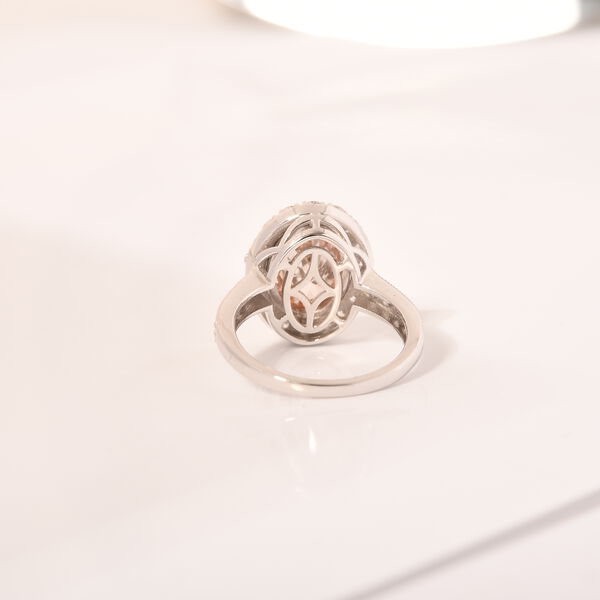 LUXURIANT VS rosa und VS-EF wei&szlig;er Labor Diamant Ring in 585 Wei&szlig;- und Ros&eacute;gold - 2,75 ct. image number 2