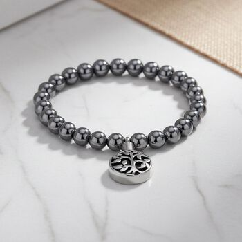 Terahertz Armband ca. Flexibles cm 316L Edelstahl ca. 80.00 ct