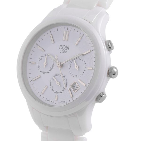 EON 1962 japanisches Uhrwerk, weiß image number 4