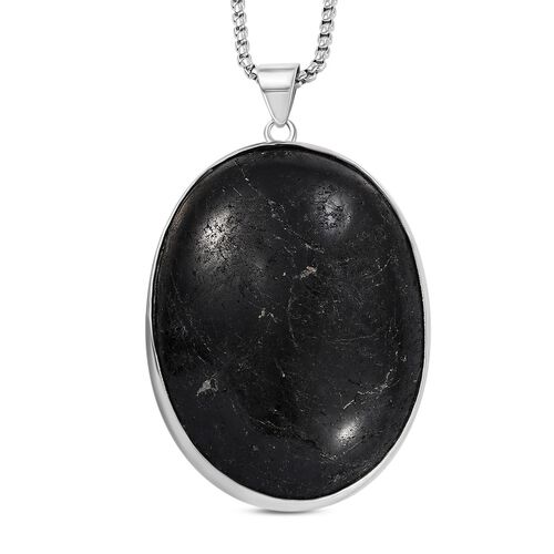 EXKLUSIVES ANGEBOT - Lepidolith Anhänger mit Kette, ca. 300.00 ct
