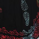 Luftiges Sommerkleid, 100% Viskose, One Size, Schwarz, buntes Muster image number 6