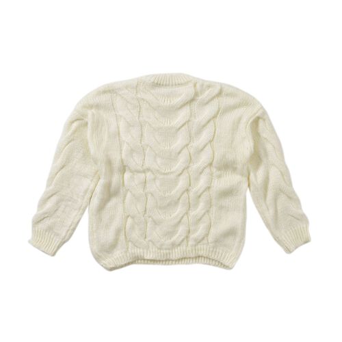 LA MAREY - Crewneck Pullover, S-L, Weiß image number 1