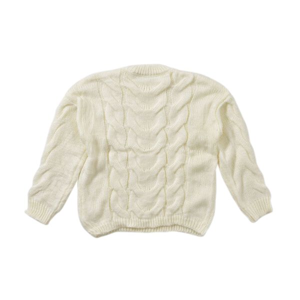 LA MAREY - Crewneck Pullover, S-L, Weiß image number 1