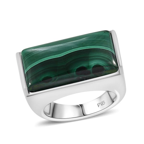 Malachit Ring - 16,71 ct. image number 4