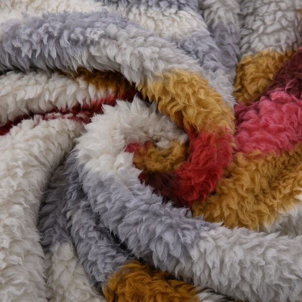 Wolkenweicher Sherpa-Hoodie mit Sherpafutter, Beige-Schwarz, Einheitsgröße image number 7