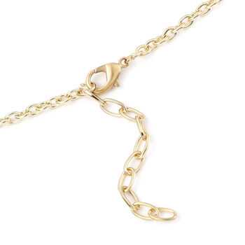 Wei&szlig;er und schwarzer &ouml;sterreichischer Kristall-Anh&auml;nger mit 60 cm Kette