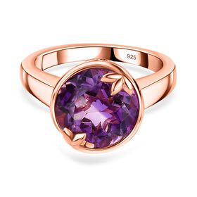 AA Rose De France Amethyst Ring - 3,49 ct.