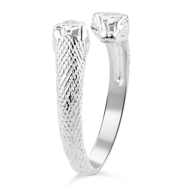 Royal Bali Kollektion - Bypass Ring in 925 Silber image number 3