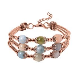 Beryll Armband, 18 cm - 68,50 ct.