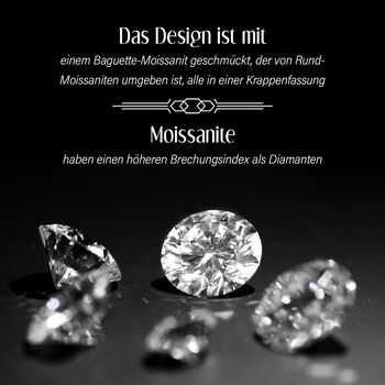 Moissanit Ring - 2,98 ct.