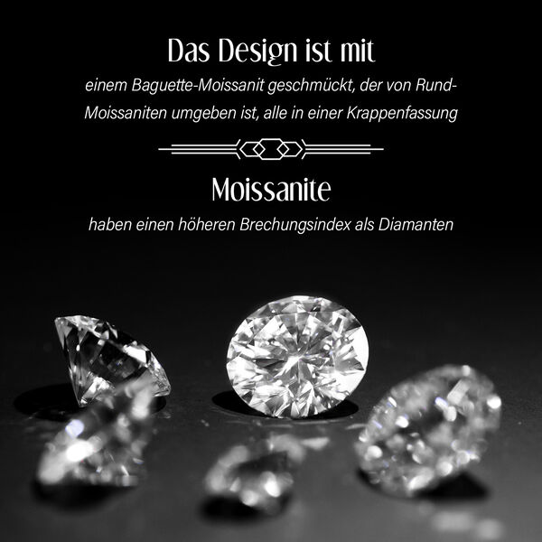 Moissanit Ring - 2,98 ct. image number 4