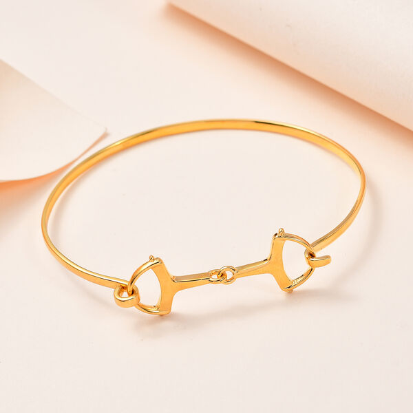 Trensen-Armband in Silber mit Gelbgold Vermeil image number 2