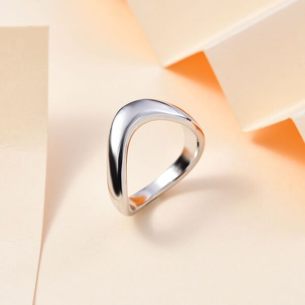 925 Silber rhodiniertRing (Gr&ouml;&szlig;e 21.00) ca. 5,37g image number 2