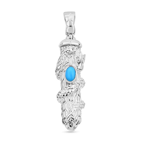 Royal Bali Kollektion - Sleeping Beauty Türkis-Anhänger - 0,40 ct. image number 0