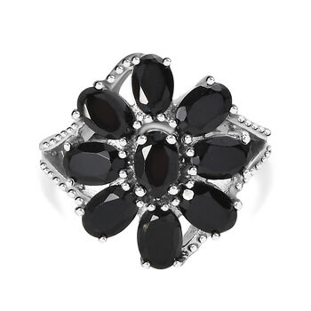 Schwarzes Spinell-Schmuckset - 34,73 ct.