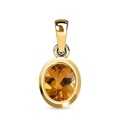 AAA Premium brasilianischer Heliodor-Anhänger - 1,62 ct. image number 0
