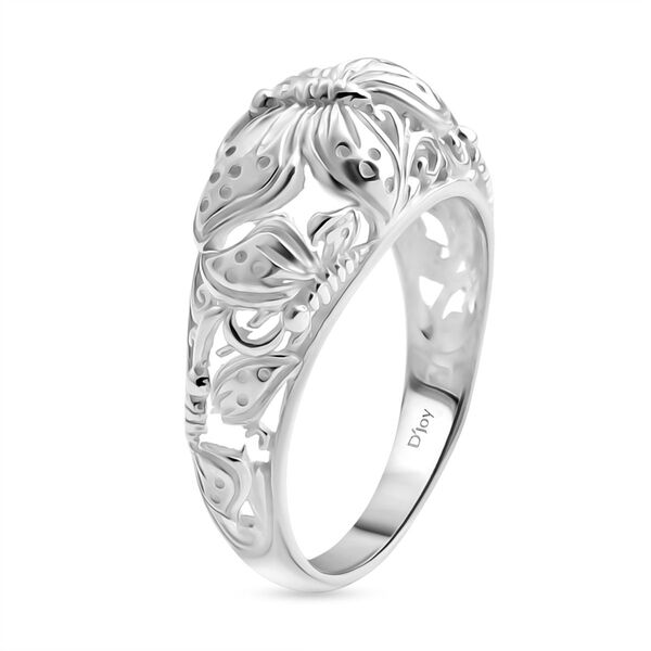 D'Joy Royal Bali - Schmetterlingsring in 925 Silber image number 4