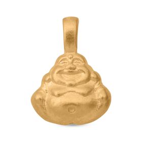 Glücksbuddha Anhänger in 999 Gold