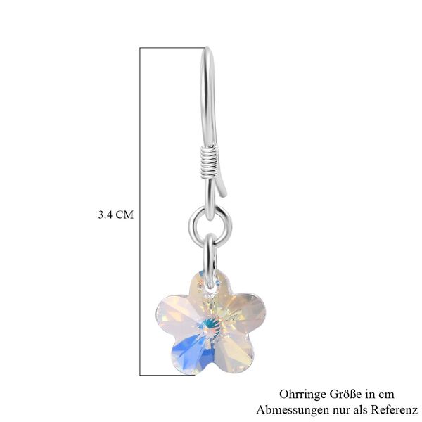 J Francis gefertigt mit SWAROVSKI- AB Swarovski Kristall Ohrringe image number 6