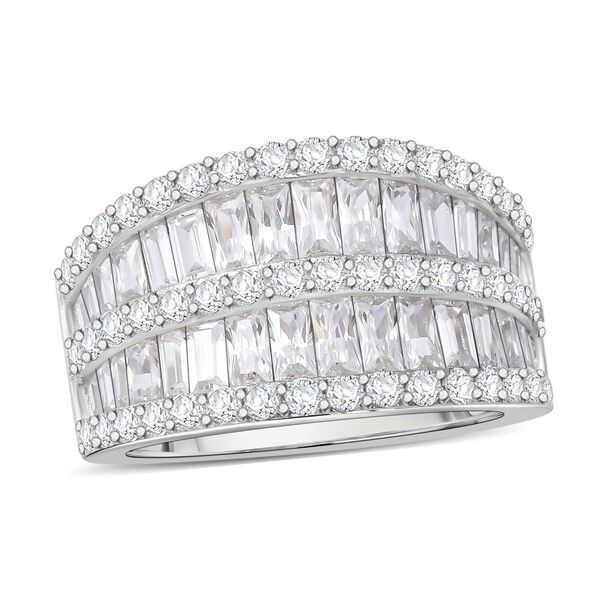 Wei&szlig;er Zirkonia-Ring image number 3