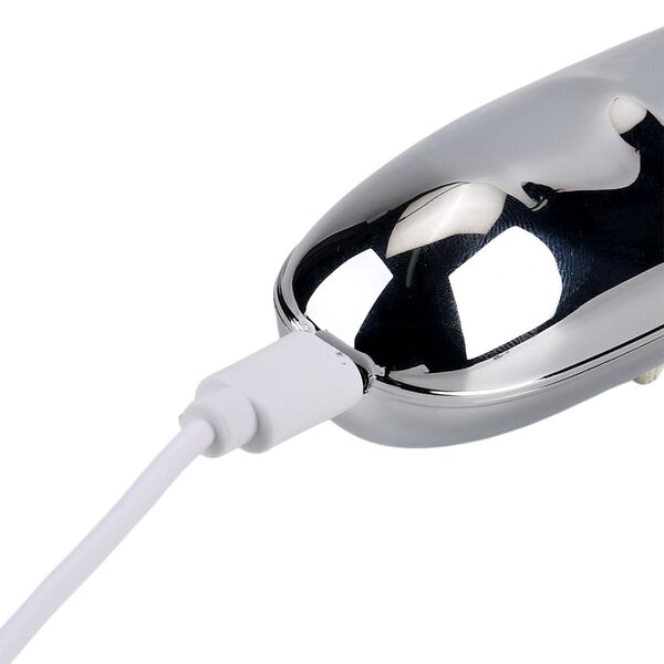 Akupunktur Meridian Stift mit Mikrostrom, wiederaufladbar, 9 Intensit&auml;tsstufen, Silber image number 8