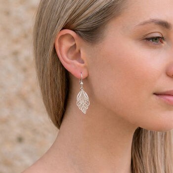 D'Joy Royal Bali- Tarakashi Blatt Ohrringe