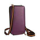 Brieftasche aus echtem Leder, RFID geschützt, Größe 17,7x2,5x10 cm, Lila image number 0