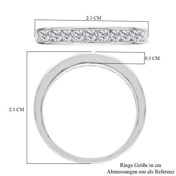 RHAPSODY IGI zertifizierter VS EF Diamant-Ring in 950 Platin - 1 ct. image number 5
