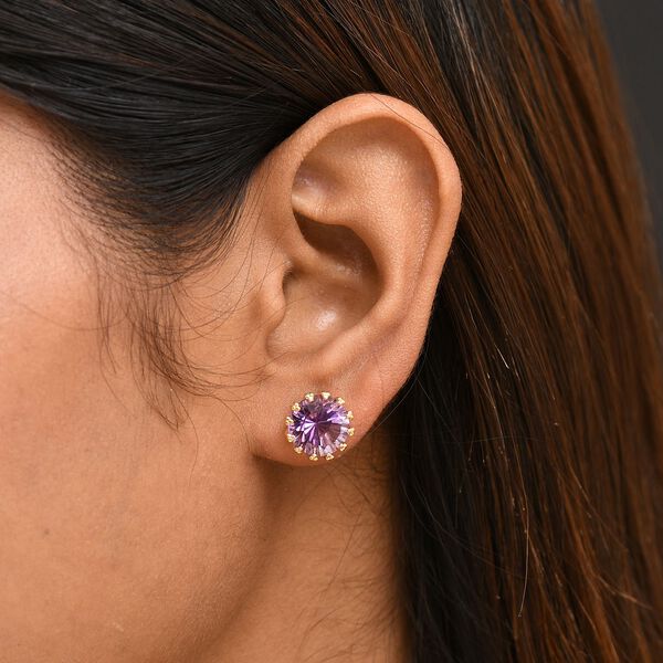 Rose De France Amethyst Ohrringe - 7 ct. image number 3