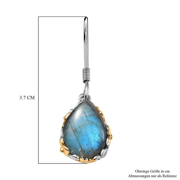 AAA Labradorit Ohrringe - 12,76 ct. image number 5