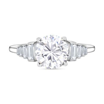 Moissanit Ring - 2,54 ct.