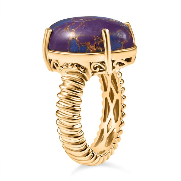 Lila Türkis Ring - 11,53 ct. image number 5