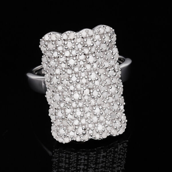 Wei&szlig;er Diamant-Ring - 1 ct. image number 2