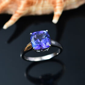 RHAPSODY AAAA Tansanit Ring in 950 Platin - 6,22 ct.