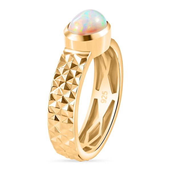 AA Natürlicher, äthiopischer Welo Opal Ring - 0,87 ct. image number 5