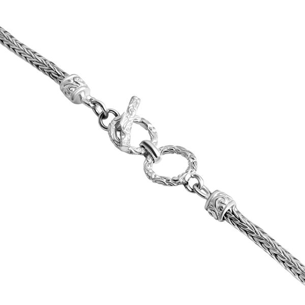 D'Joy Premium Regenbogen Mondstein Halskette ca. 50 cm 925 Silber ca. 20.14 ct image number 5