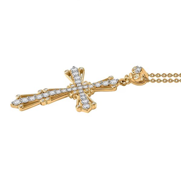 LUXURIANT SI-GH Labor Diamant Anh&auml;nger mit 50cm Kette - 1 ct. image number 8