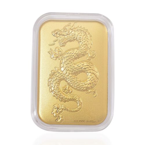 Barren mit Drachen-Motiv in 999er Gold image number 0