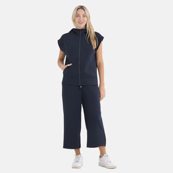 LA MAREY Strickanzug, 2-teilig, L/XL, Marineblau