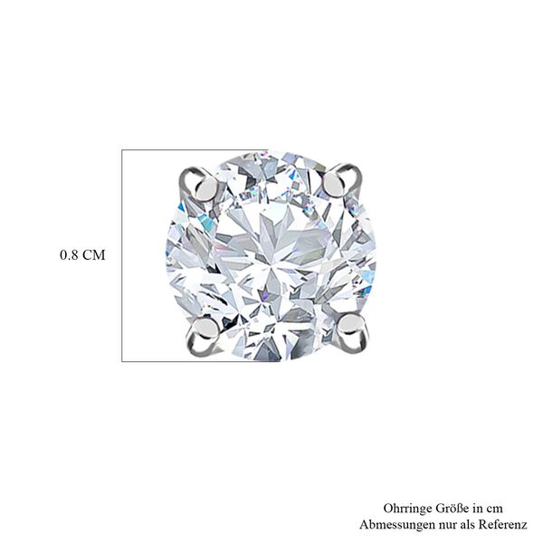 Moissanit Ohrringe - 3,64 ct. image number 5