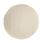Handgewebter Teppich aus 100 % Baumwolle, 150 cm Durchmesser, Mandala Mehrfarbig image number 5