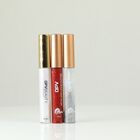 3er Set  - Beauty Metal Liquid Glitter Liner Set, wasserbasiert, Silber und Kupfer Schimmerpalette, City Lights