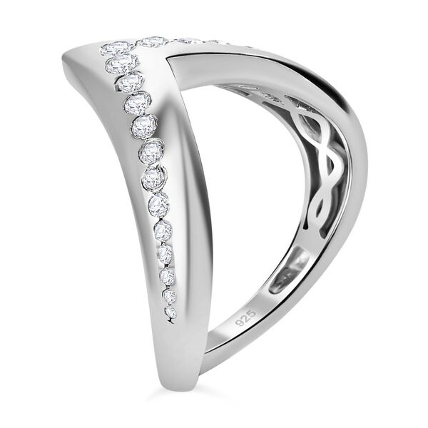 Moissanit Ring - 0,55 ct. image number 5