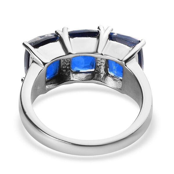 Ceylon Farbe Quarz Ring, Edelstahl (Gr&ouml;&szlig;e 21.00) ca. 5.03 ct image number 5
