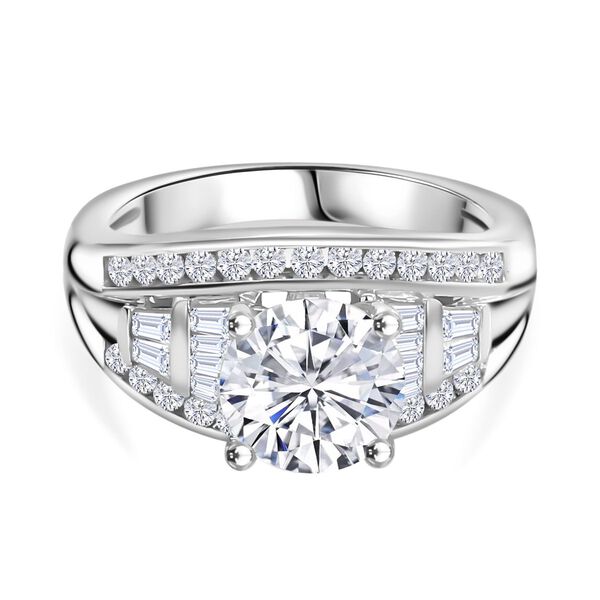 Moissanit Ring - 2,55 ct.