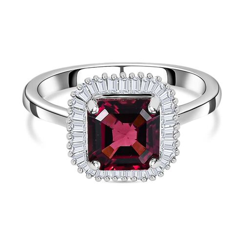 RHAPSODY AAAA Rubellit und VS EF Diamant Ring in 950 Platin - 2,20 ct. image number 0