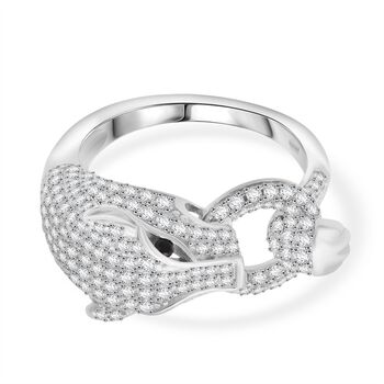 Lustro Stella Wei&szlig;er Zirkonia Panther Ring