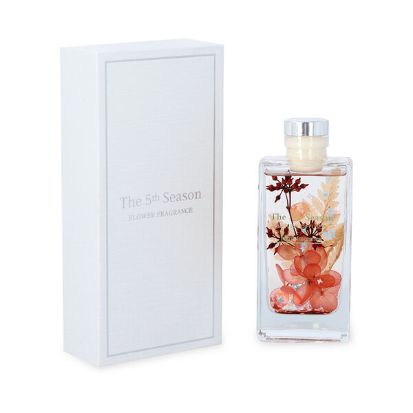 THE 5TH SEASON - Aroma Diffusor in Glasflasche mit ewigen Blumen, Rot, 150ml image number 2