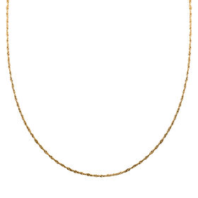 Prince of Wales Kette 75cm in vergoldetem 925 Silber